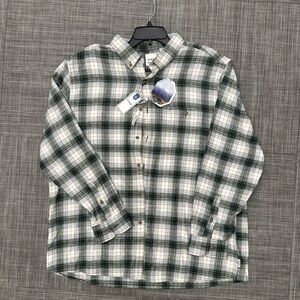 Rowm plaid Portuguese flannel shirt nwt size XXL